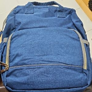 Elegant Blue Baby Bag